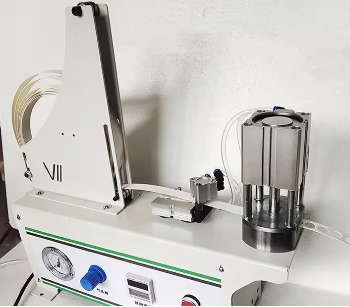 WANJIA Fixed Number Punching Machine Sticker Machine Pvc Tape   Placement Machine for Edge Banding