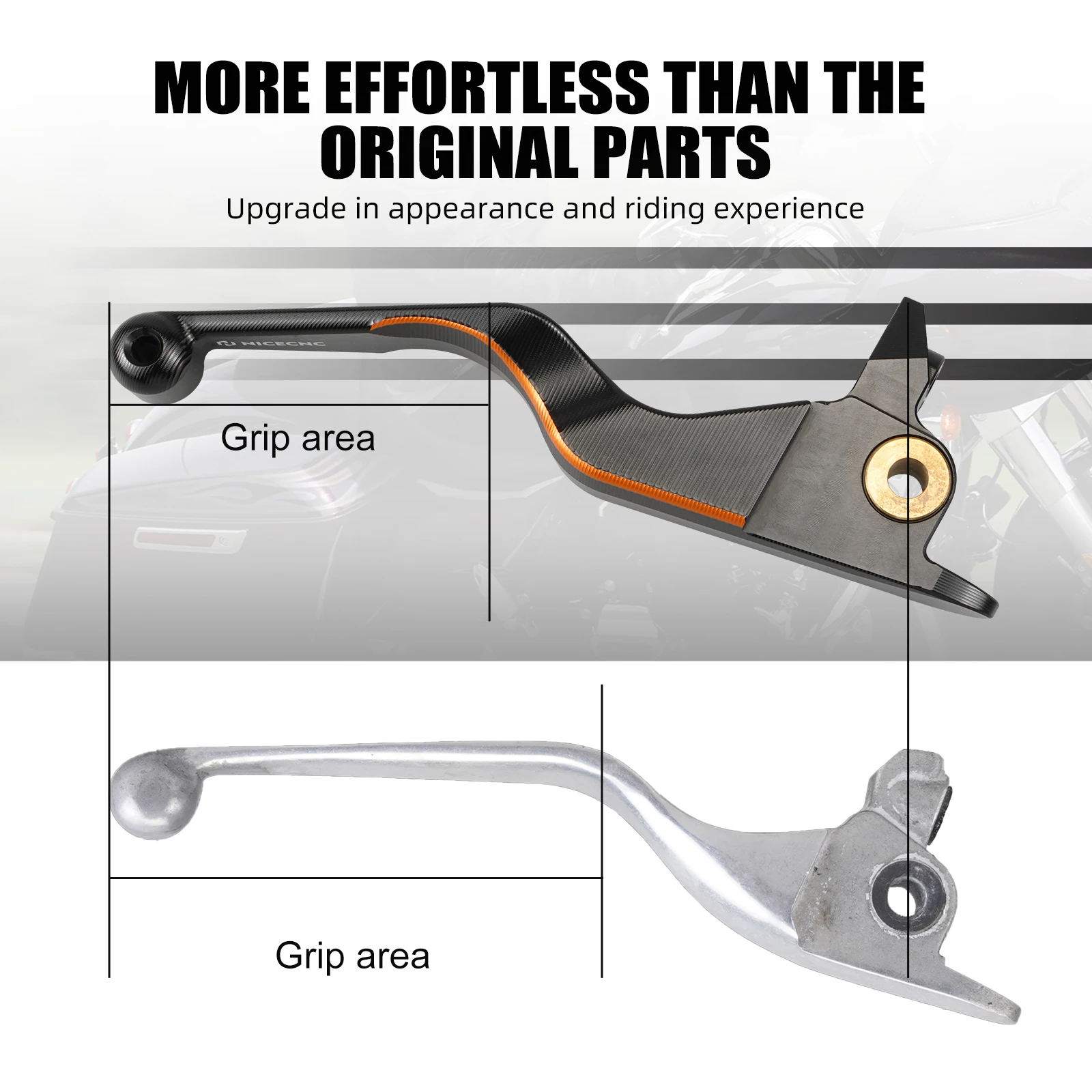 For Harley Street Glide Road Glide 2017-2020 Brake Clutch Lever For Road King Electra Glide Ultra Limited Tri Glide 2017-2020 - Image 2