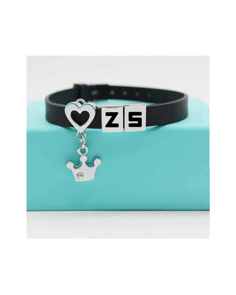 MM Friendship Bracelet English A-Z 26 Letters Number Charm Fit 8mm Rubber Colorful DIY Making Jewelry 2024 Women image 6