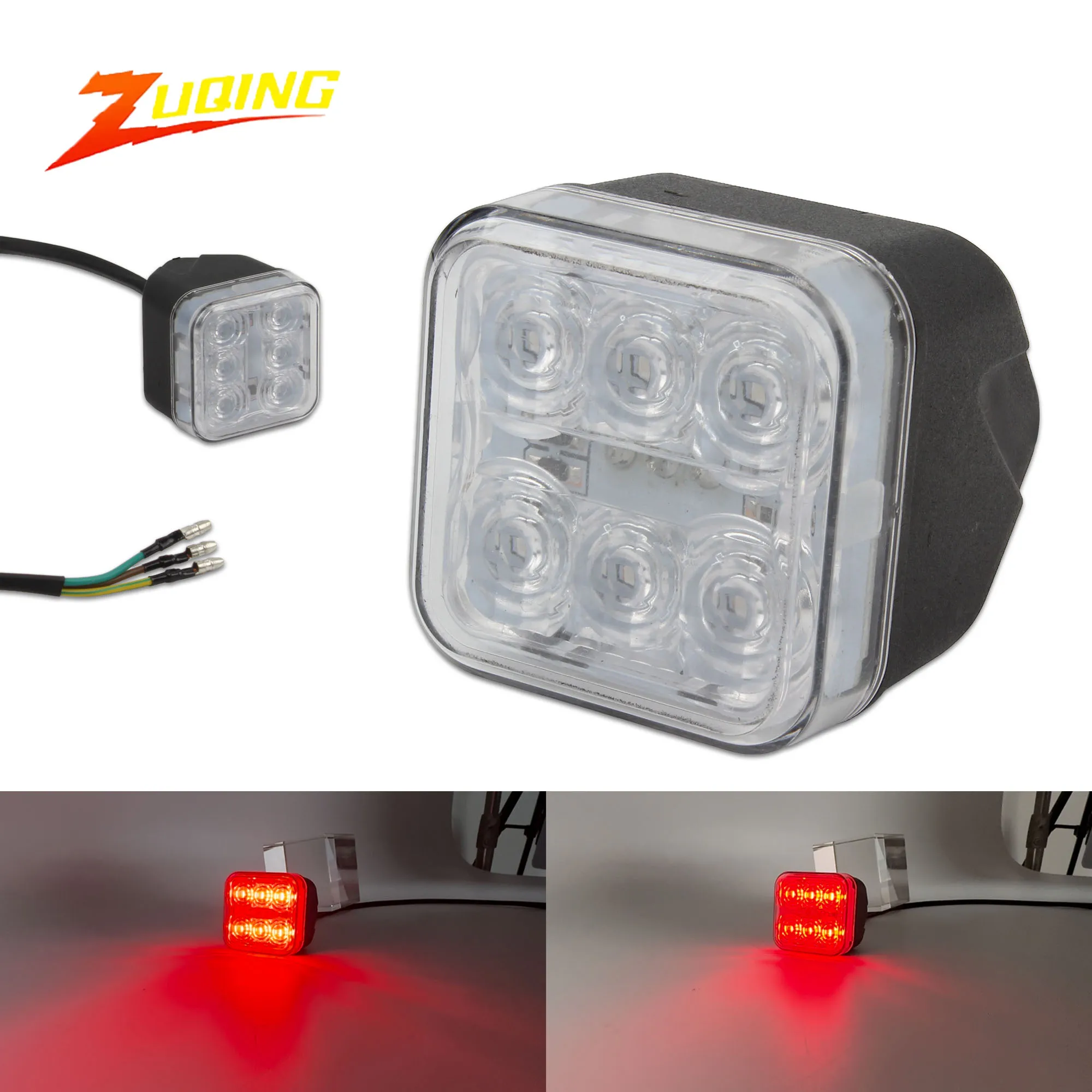 Motorcycle Tail Light Rear Brake Lamp For HUSQVARNA FE250 FE350 FE450 TE150 TE300 TX125 Motocross dit bike Light Accessories