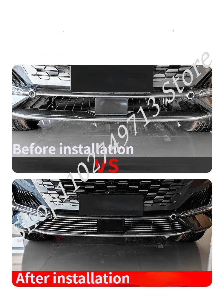 car acesssories for changan uni-k 2020-2021 2022 2023 metal front grille surround decoration grille insect proof net decoration