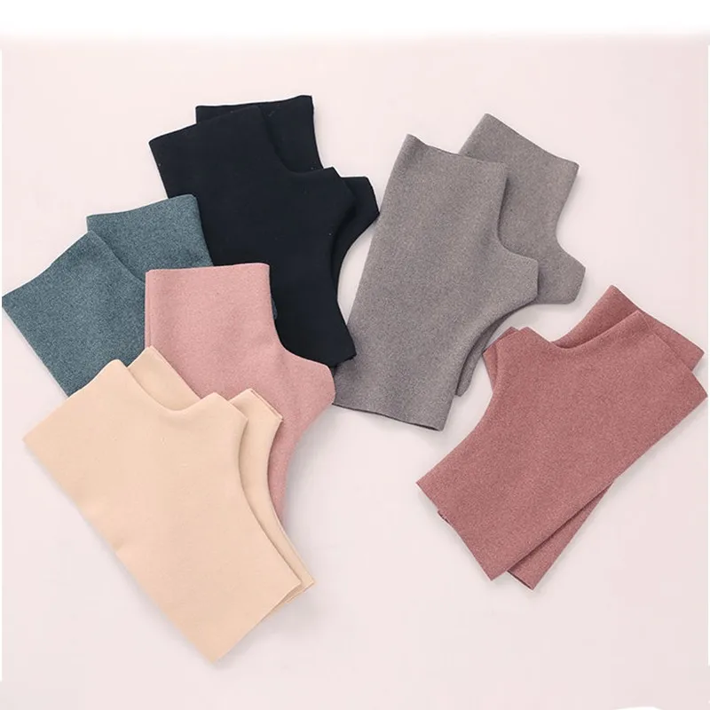 1Pair Autumn and Winter Warm Gloves Women's Winter German Velvet Half Finger Plus Velvet Open Finger Telefingers Gloves