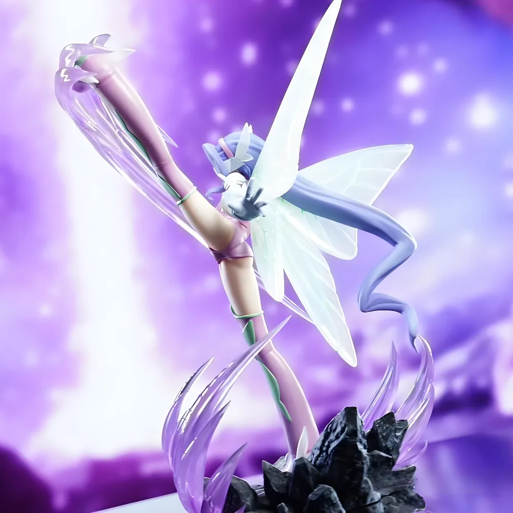 21cm/8.27in 애니메이션 디지몬 모험 피규어 Fairimon 액션 피규어 Pvc 컬렉션 모델 장난감 어린이 선물 용품