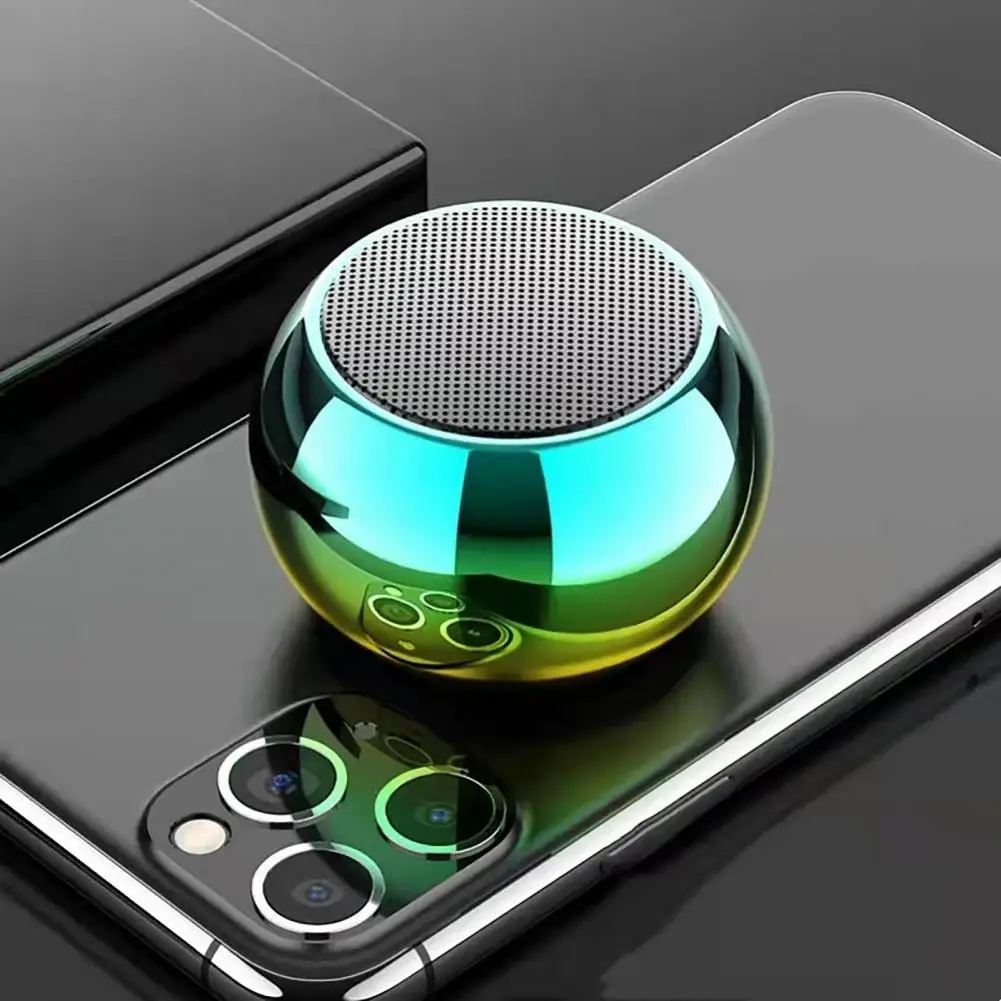 M3 Flash Wireless Bluetooth Speaker Portable Small Steel Gun Metal Heavy Subwoofer Outdoor Mini Bluetooth Small Speaker