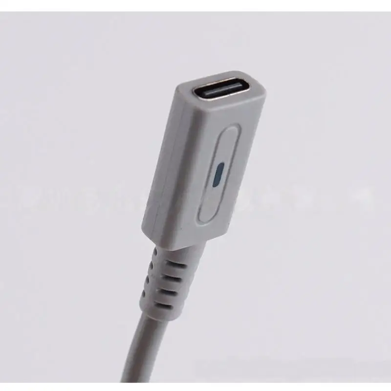12cm Type C 45W PD Charging Cable For Wii U Console USB C Power Supply Cord (with LED Indicator Light)