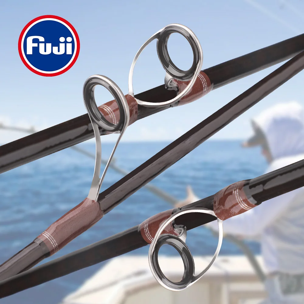 ROLLFISH Angelrute mit Massivholzgriff, UL Forellen-Angelrute aus Kohlefaser, Spinning- und Casting-Rute, Superweiche Angelrute 1,38-1,8m, Schnelle Aktion – Detail 5