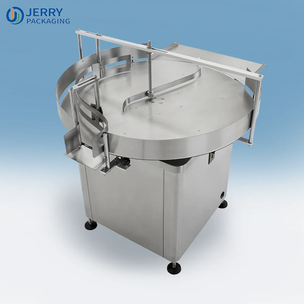 Automatic High Speed PET Plastic Glass Bottle Unscrambling and Collecting Round Bottle Feeder for Filling Production Line