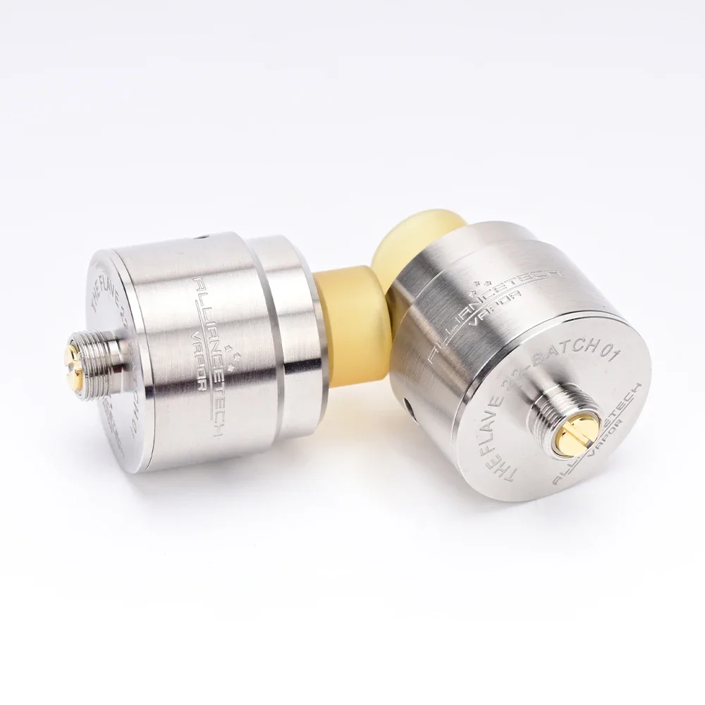 

Flave 22mm RDA by Wolfcoolvape - 316SS, BF Pin, Vape Tank Atomizer