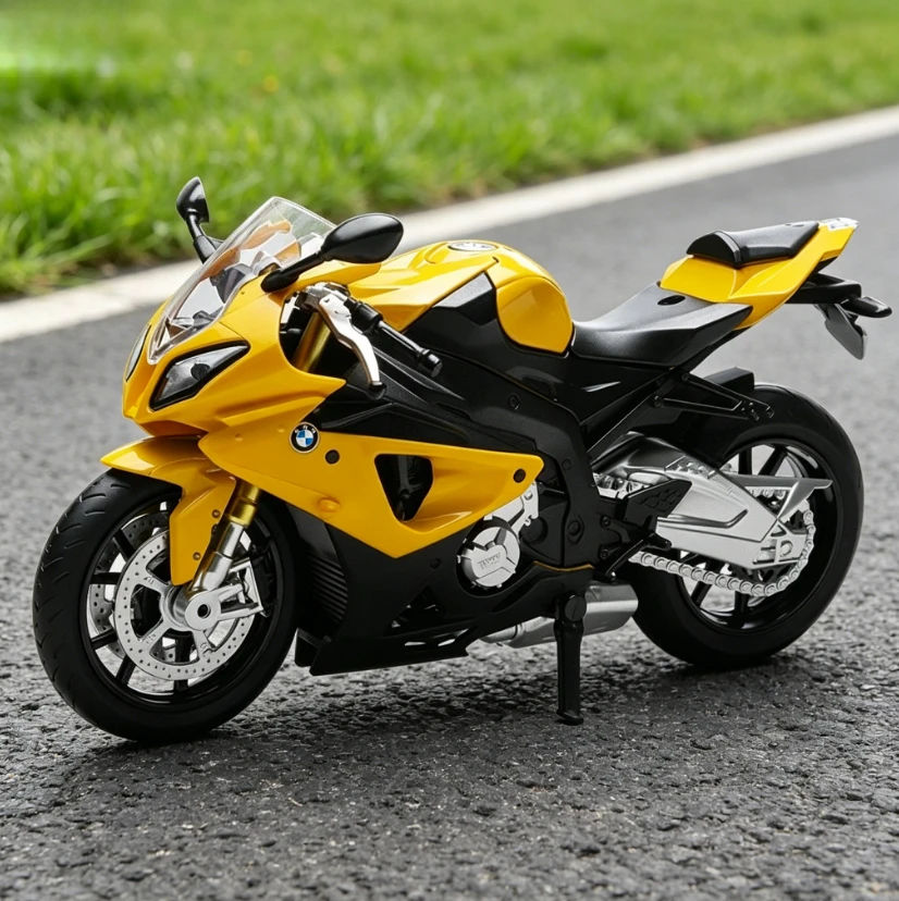 

S1000R 1:12 Motorcycle Model Toy Simulation Alloy Locomotive Model Car Collection Figure Ornament，Perfect Gift for Boyfriend