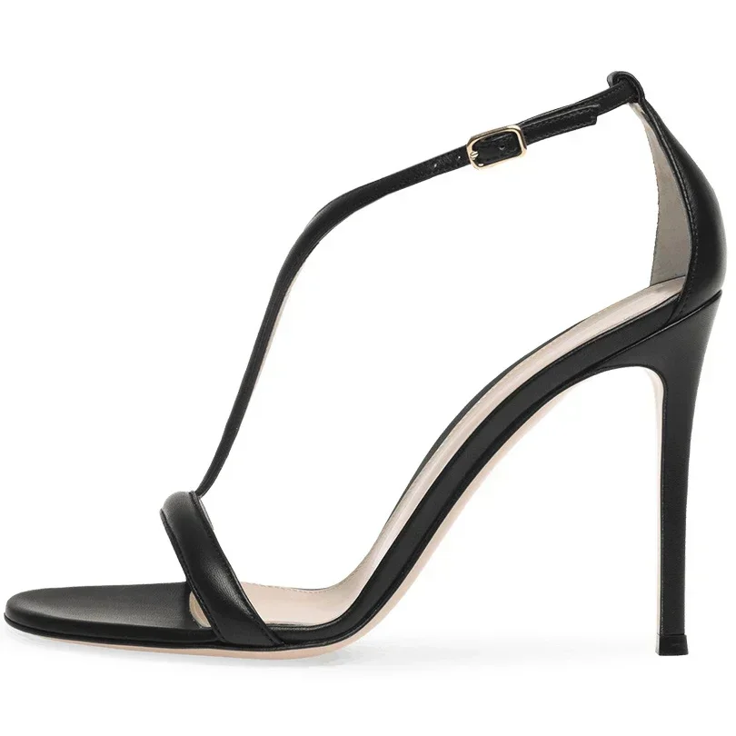 

【Measure your feet length before order】Women Stiletto High Heel Sandals Sexy Evening Party Dress Fashion Lady Shoes 12-CHC-12