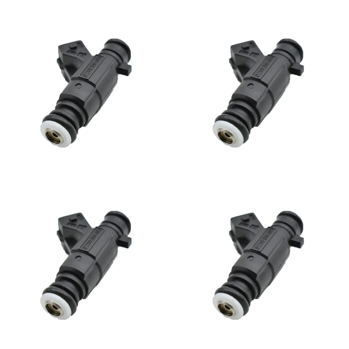 4Pcs Fuel Injectors Nozzle 0280156403 For VW Golf Polo Fox Voyage Saveiro 1.6L Flex Car Accessories 032906031R