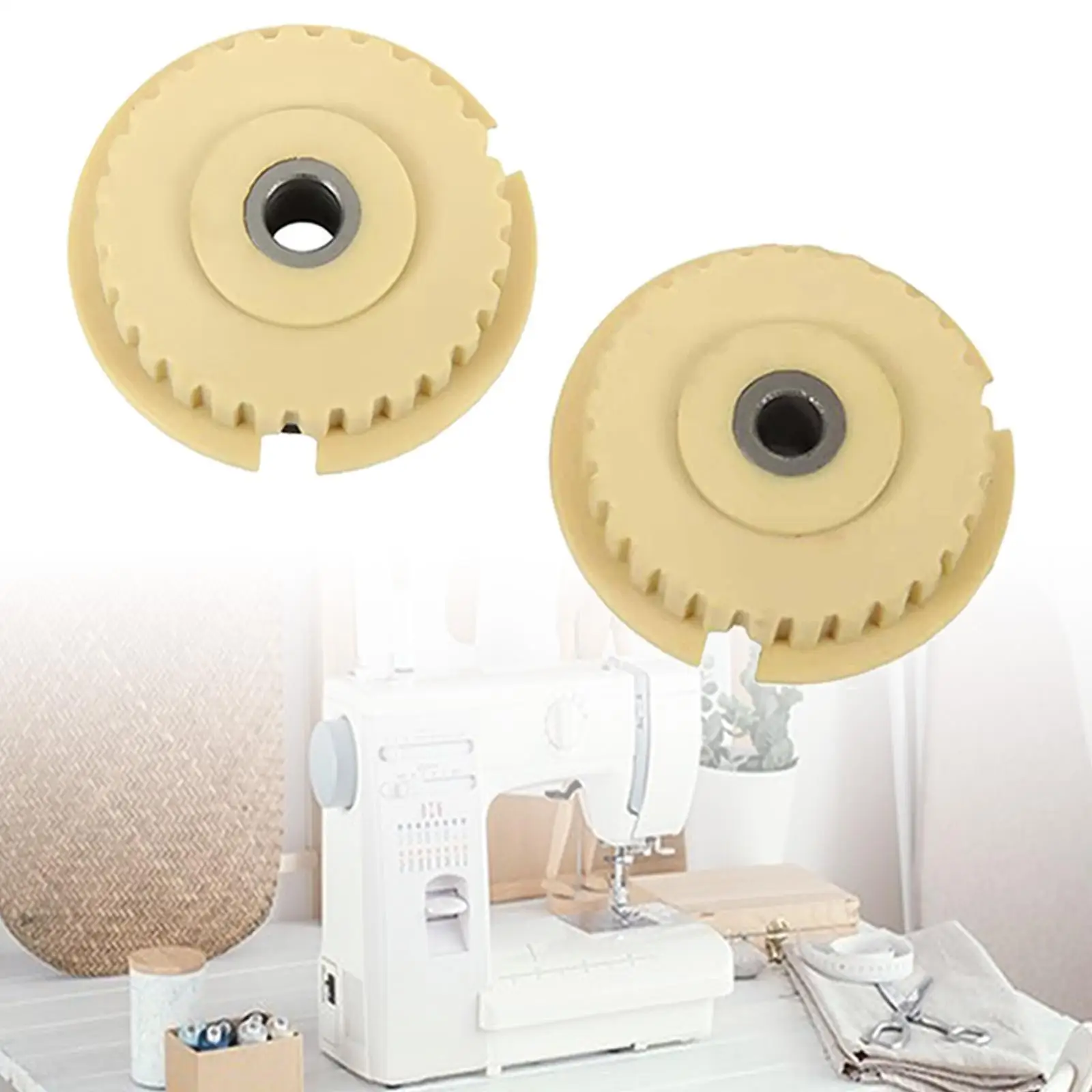 Sewing Machine Timing Pulley Sewing Machine Gear Sturdy Wear Resistant for HD110