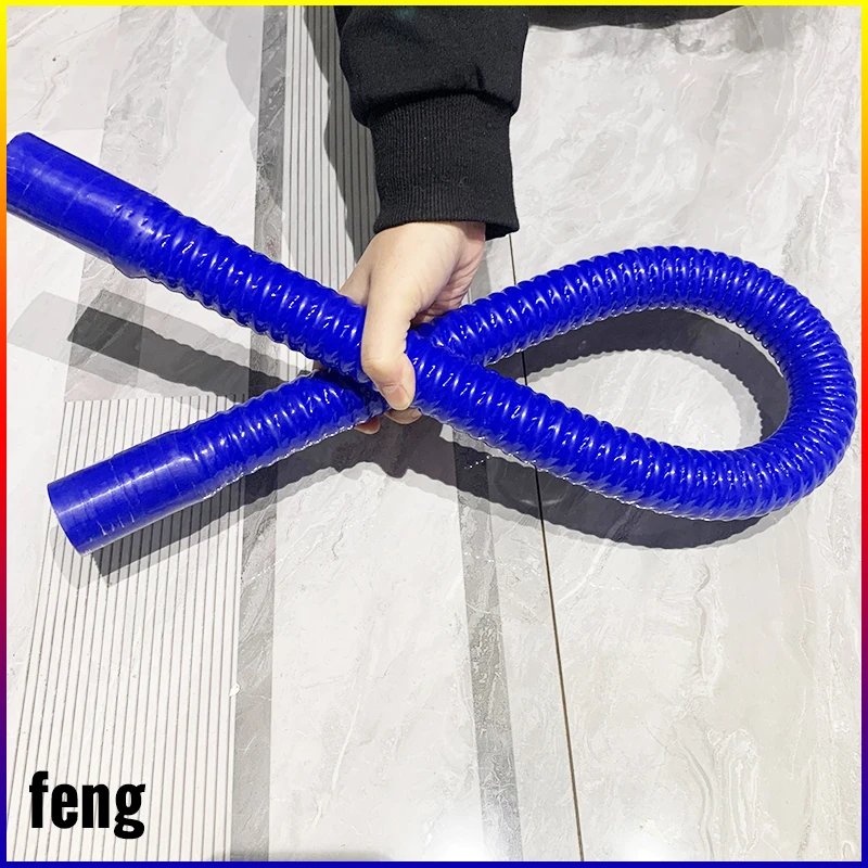 Blue ID30-100mm Length400mm-1000mm Universal Silicone Flexible Hose Radiator Tube Pipe For Air Intake High Pressure High Tempera