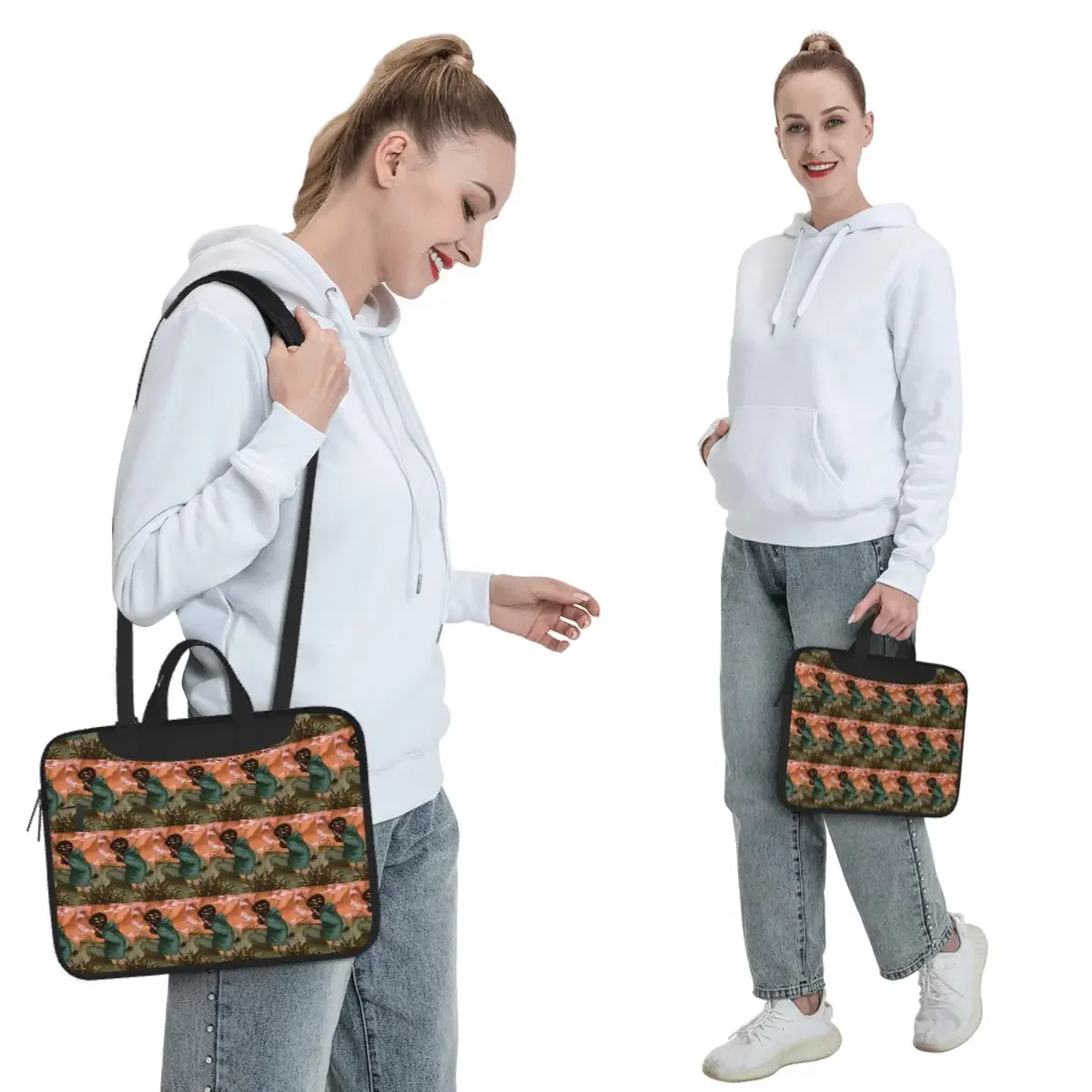 Ssshhhh Crossbody Laptop Bag Case Computer Bag Resistant Protective Notebook Pouch for Macbook Pro Lenovo