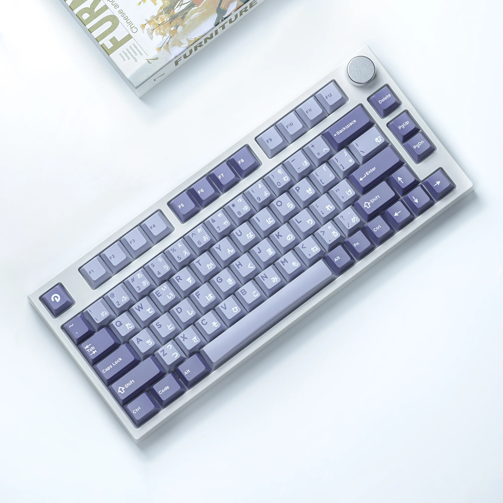 أعماق البحار اثنين أو ثلاثة ألوان شخصيات الجذر الياباني ارتفاع المصنع الأصلي أغطية المفاتيح الميكانيكية للوحة المفاتيح #3