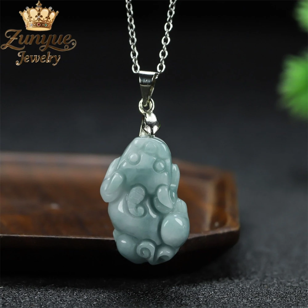 Jadeite Pi Xiu Wealth - Attracting Pendant Luxury Quality Jewelry Best Selling Fashion Jewelry Charms Exquisite Popular Elegant