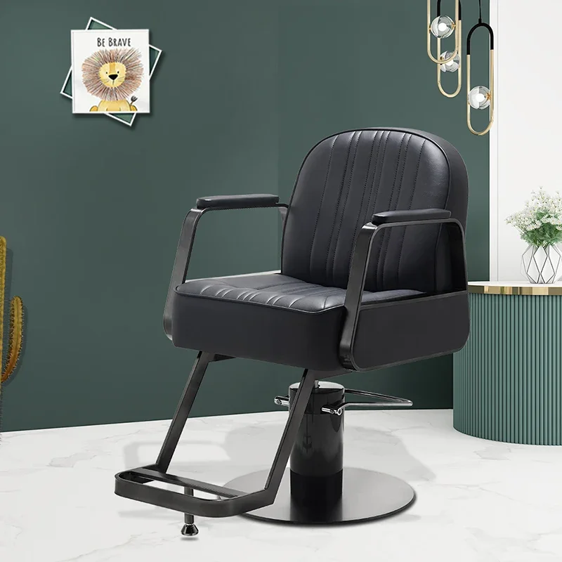 

Luxury Makeup Barber Chair Swivel Barbershop Spa Saddle Recliner Barber Chair High Beauty Cadeira De Barbeiro Home Furnitures