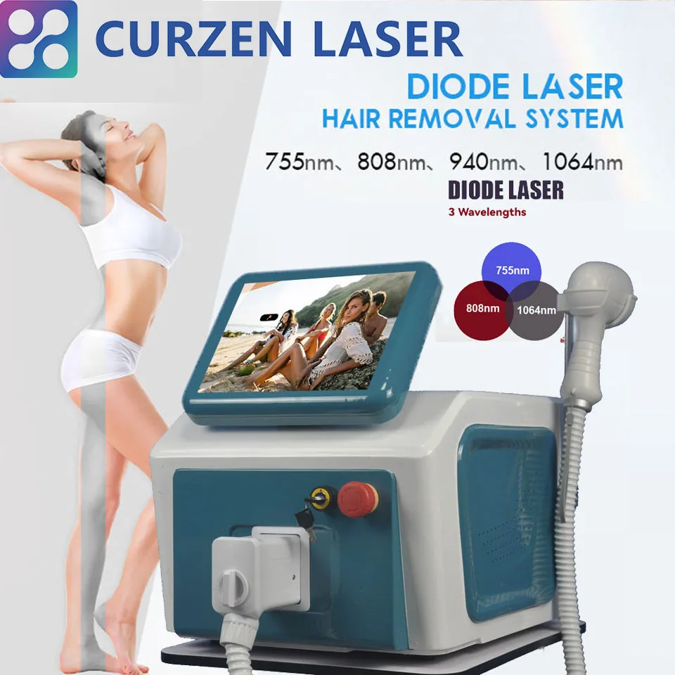 

2022 big power and hot sale Best Quality 755 808 1064 Diode Machine Laser Star Epilation Laser Hair Removal Laser