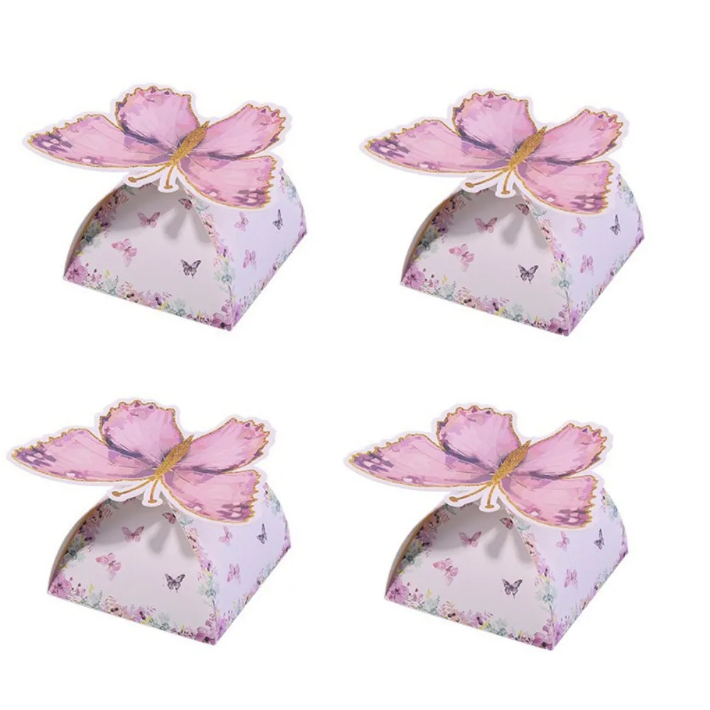 12/24 Stück kreative Schmetterlings-Süßigkeitenboxen für Geburtstag, Hochzeit, Valentinstag, Muttertag, Gedenkfeier, Karneval, Süßigkeiten-Geschenkverpackung – Detail 6