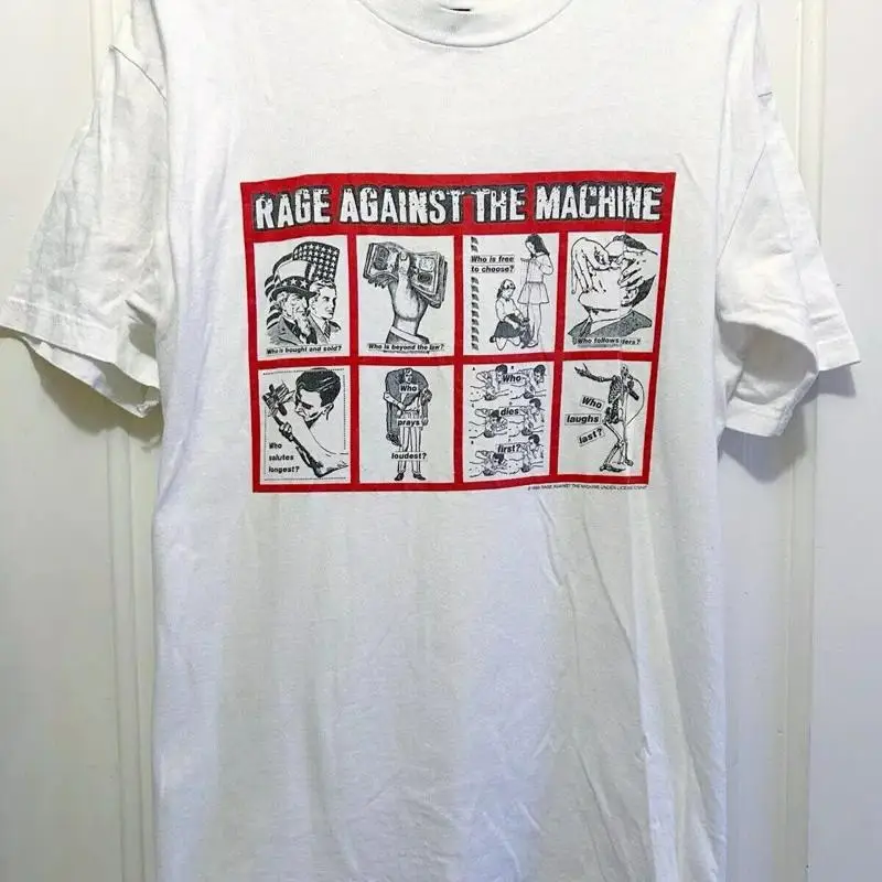 

Rage Against The Machine RATM Barbara Kruger T Shirt Full Size S 5XL