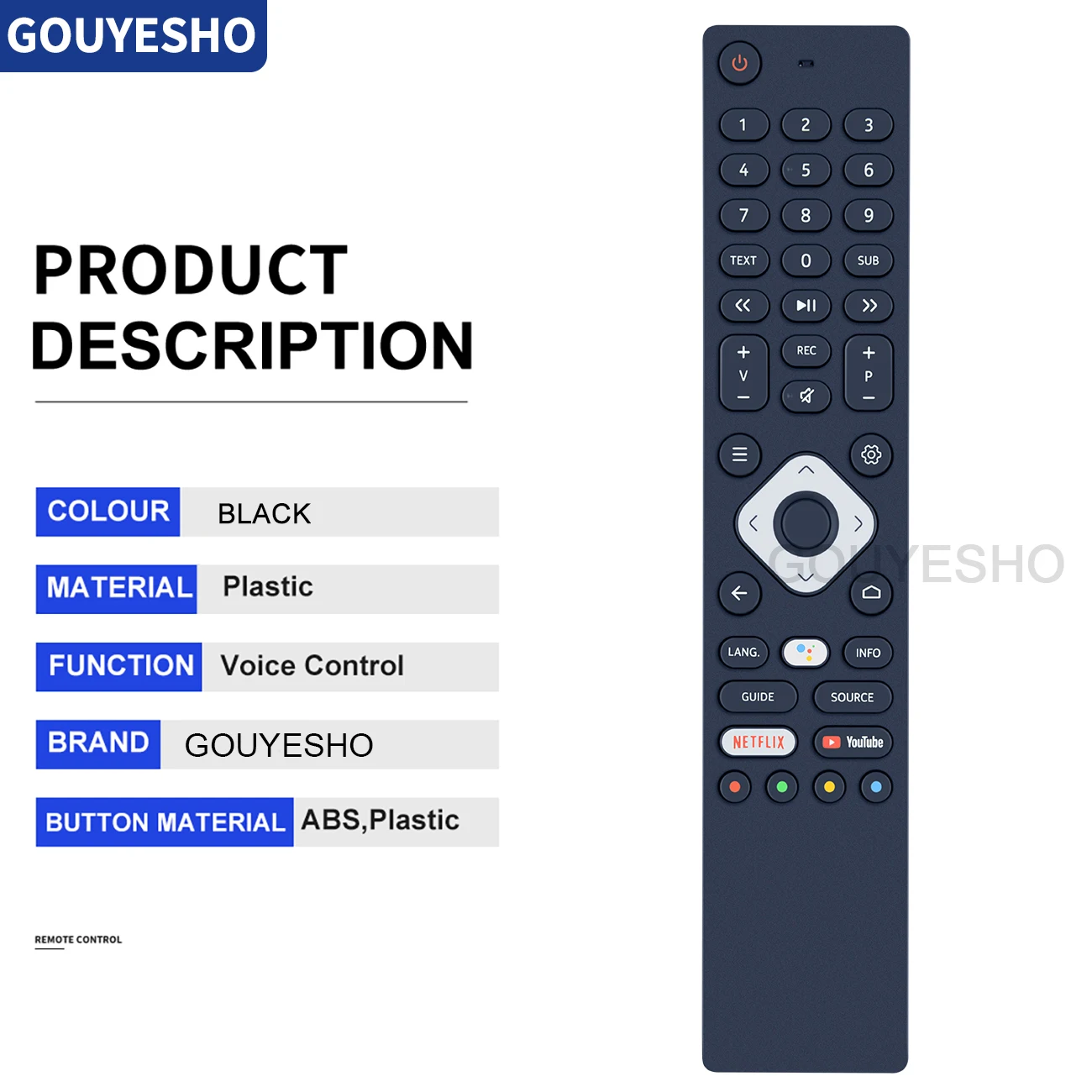 New Remote Control for Nokia SMART TV 5000A SMART TV 5500A 5800A 6500A 7500A