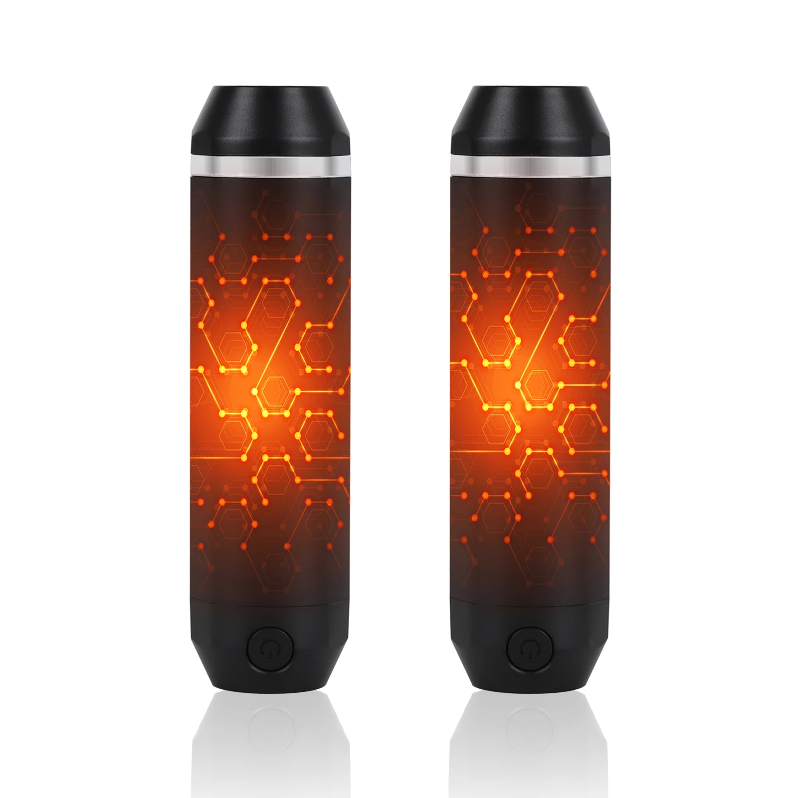 

Грелки для рук с функцией Powerbank, 2 шт., электрические, для кемпинга, походов, охоты, гольфа, многоразовые, портативные, карманные, с функцией раздельного использования.