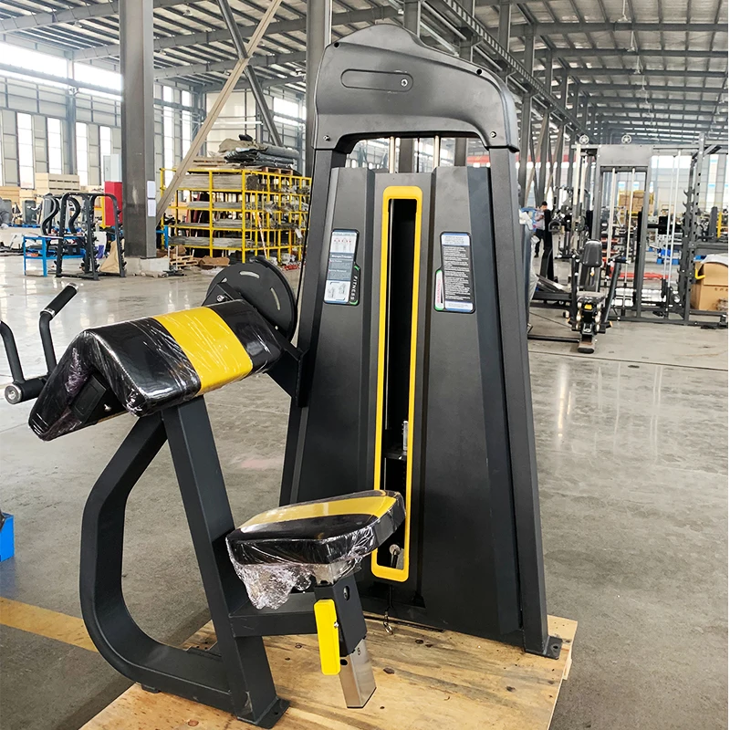 Best Gym Equipment Sports Machine Commercial Fitness Pin Loaded Arm Blaster Seated 45 Degree Camber Curl Biceps Curl Machineprom