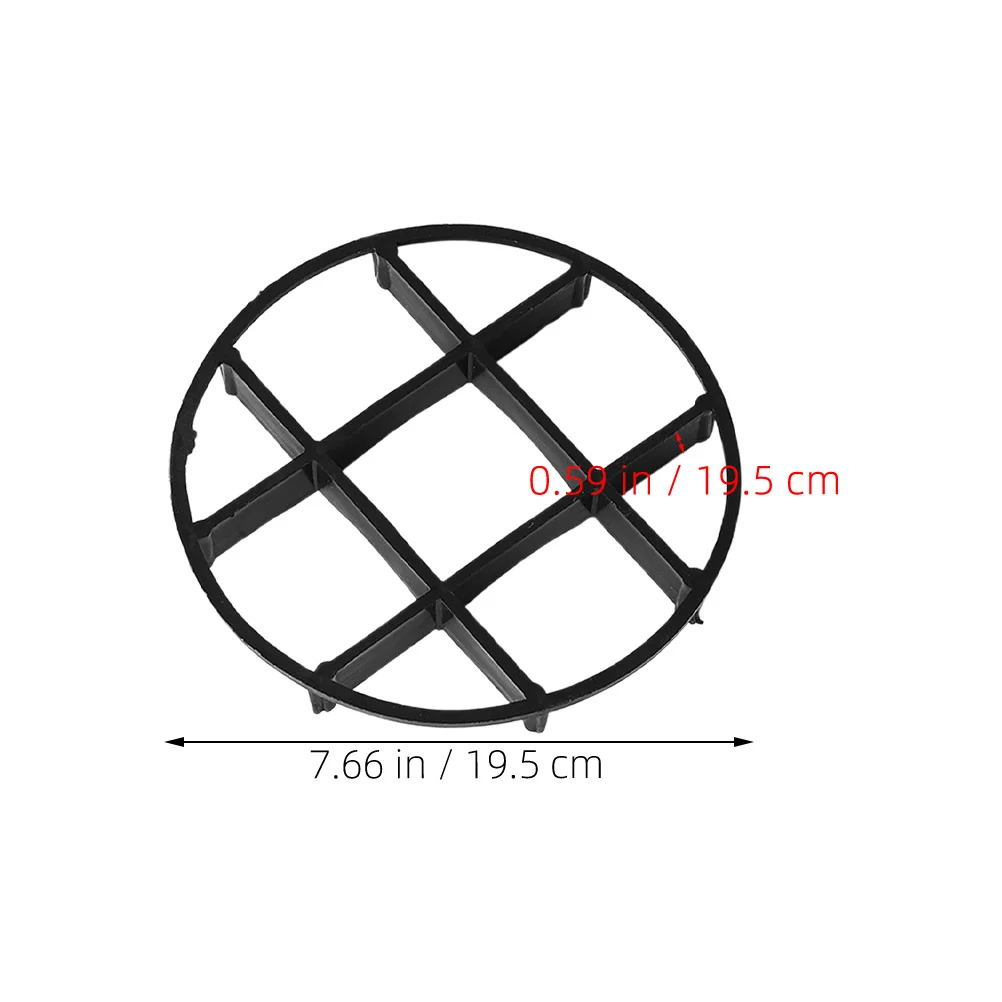 10 قطعة وعاء من البلاستيك الناهضون لأواني النباتات قاعدة مستديرة الصحن في الهواء الطلق حديقة سطح السفينة حماية الثقيلة زارع حامل مصعد
