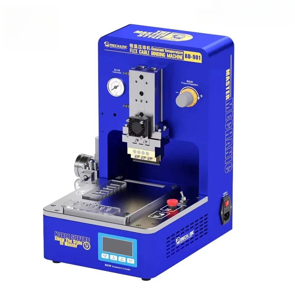 

Mechanic BD-901 Thermostatic Flex Cable Bonding Machine For Mobile Phone Watch Camera LCD Screen Wiring Single Pressing Station