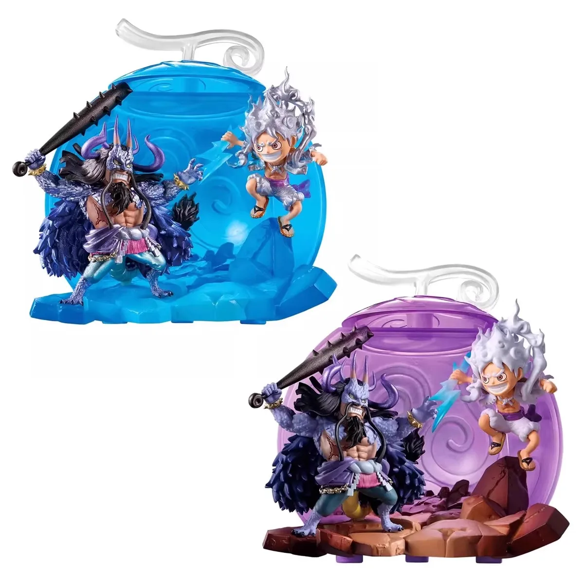 بانداي الأصلي 2 قطعة قسط GASHAPON الكبسولة الكبرى Vol.01 قطعة واحدة أنيمي الشكل لعب للأطفال هدية تحصيل نموذج الحلي #1