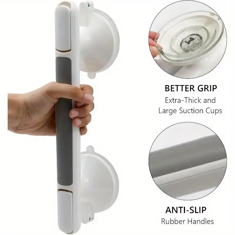 Handicap Grab Bars For Bathtubs And Showers Indicators Suction Cup Shower Handle