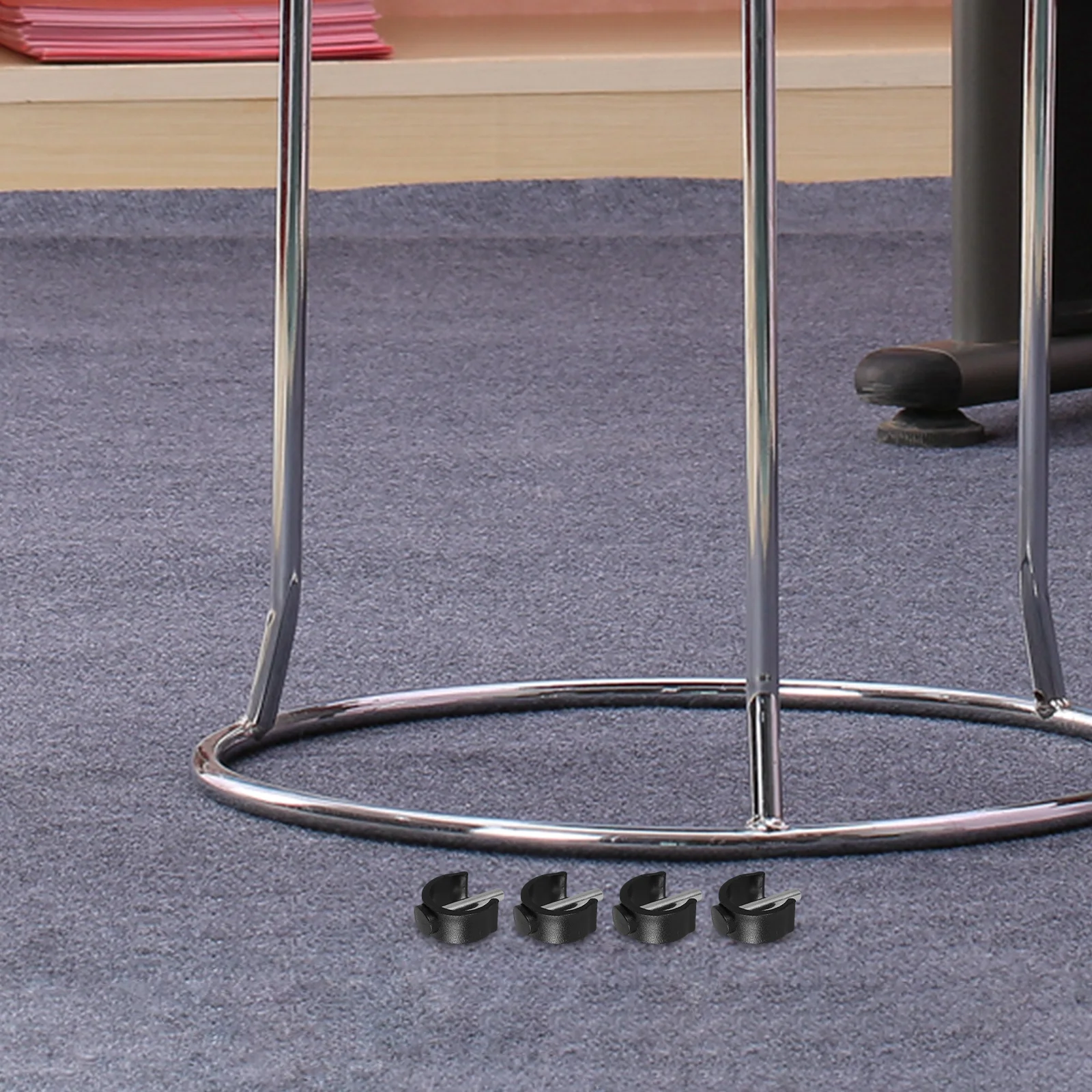 

4 pcs C-Shape Latch Clamp For 25Mm 28Mm Tube Canes Folding Walking Sticks Crutch Walker Accessories Replacement Buckle Handle