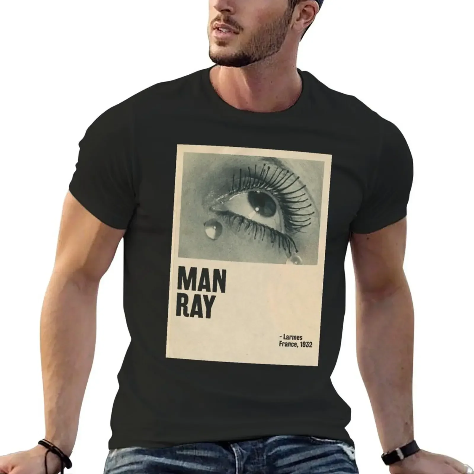 Man Ray - Larmes T-Shirt tees new edition boys whites korean fashion luxury clothes men