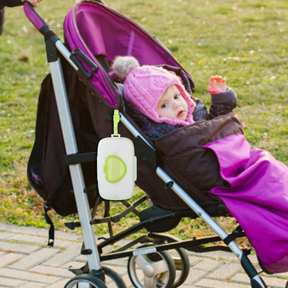 Компактный диспенсер для салфеток, 2 шт., безопасный, нежный на коже, большой емкости, держатель для уличных салфеток, диспенсер для салфеток, дорожный футляр для детских салфеток