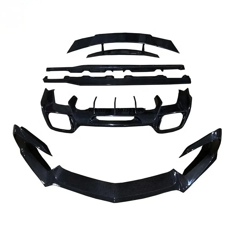 

RZ Style High Quality Carbon Fiber Body Kit for 15-17 for GT/GTS/GTC New Rear Diffuser Front Lip Side Skirts