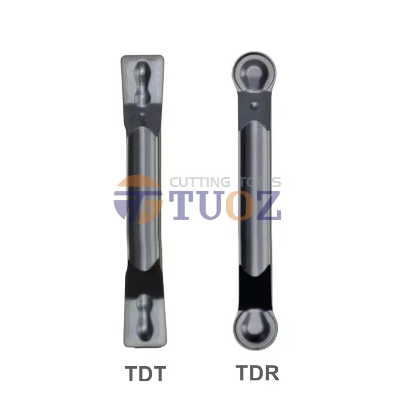 TDC2 TDC3 TDC4 TDC5 TDJ2 TDJ3 TDJ4 TDR2 TDR3 TDT TDC Carbide Grooving Inserts 2 3 4 5 MM R1 R1.5 Slotted Blade Lathe Cutter Tool