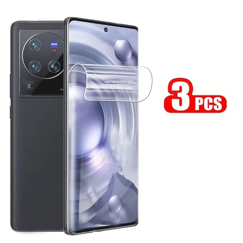3Pcs Hydrogel film for HUAWEI P60 P50 Pro P40 P30 Lite Screen Protector For Nova 5T 8i 9 10 Mate 20 30 40 50 Pro Gel Film