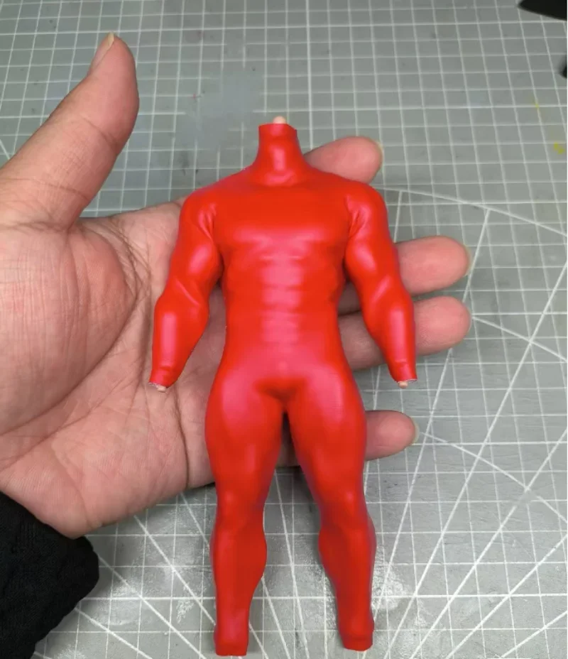 1/12 Scale Red Jumpsuit Model for 6'' Adam01 Mufftoys