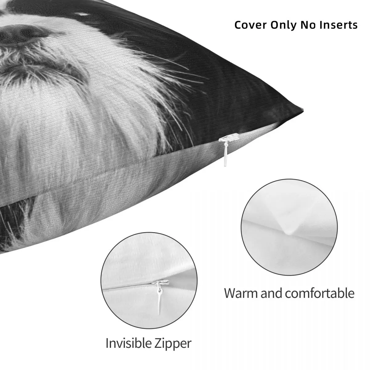 Shih Tzu Dog1 Square Pillowcase Pillow Cover Polyester Cushion Decor Comfort Throw Pillow for Home Sofa