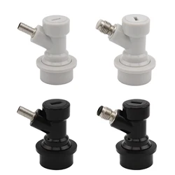 Beer Keg Connector Dispenser Ball Lock Disconnect Liquid / Gas Connectors 1/4'' For Ball Lock Keg Homebrew Tools