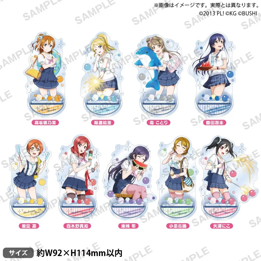 Japan Bushiroad Goods Lovelive Muse S Navy Navy Ver Standing Sign