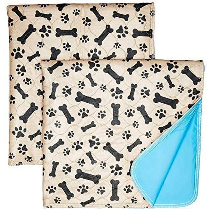 Washable Pee Pads for Dogs Large Reusable Puppy Pet Training Floor Mats Absorbent Leakproof Whelping Potty and Crate Use