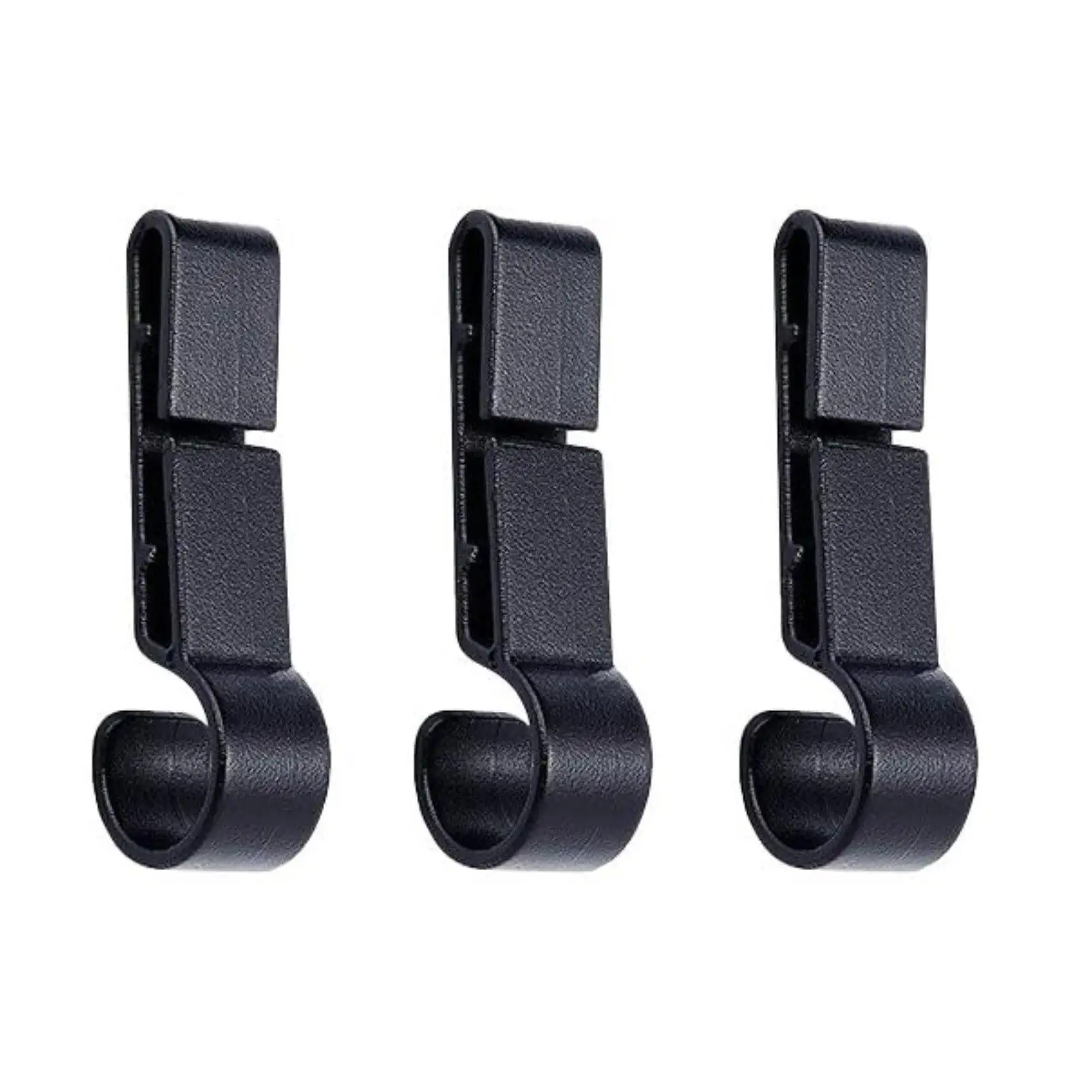 30x Safety Helmet Clips for Headlamp Lightweight Construction Anti Slip Practical Headlight Fixing Hooks Hard Hat Light Clips