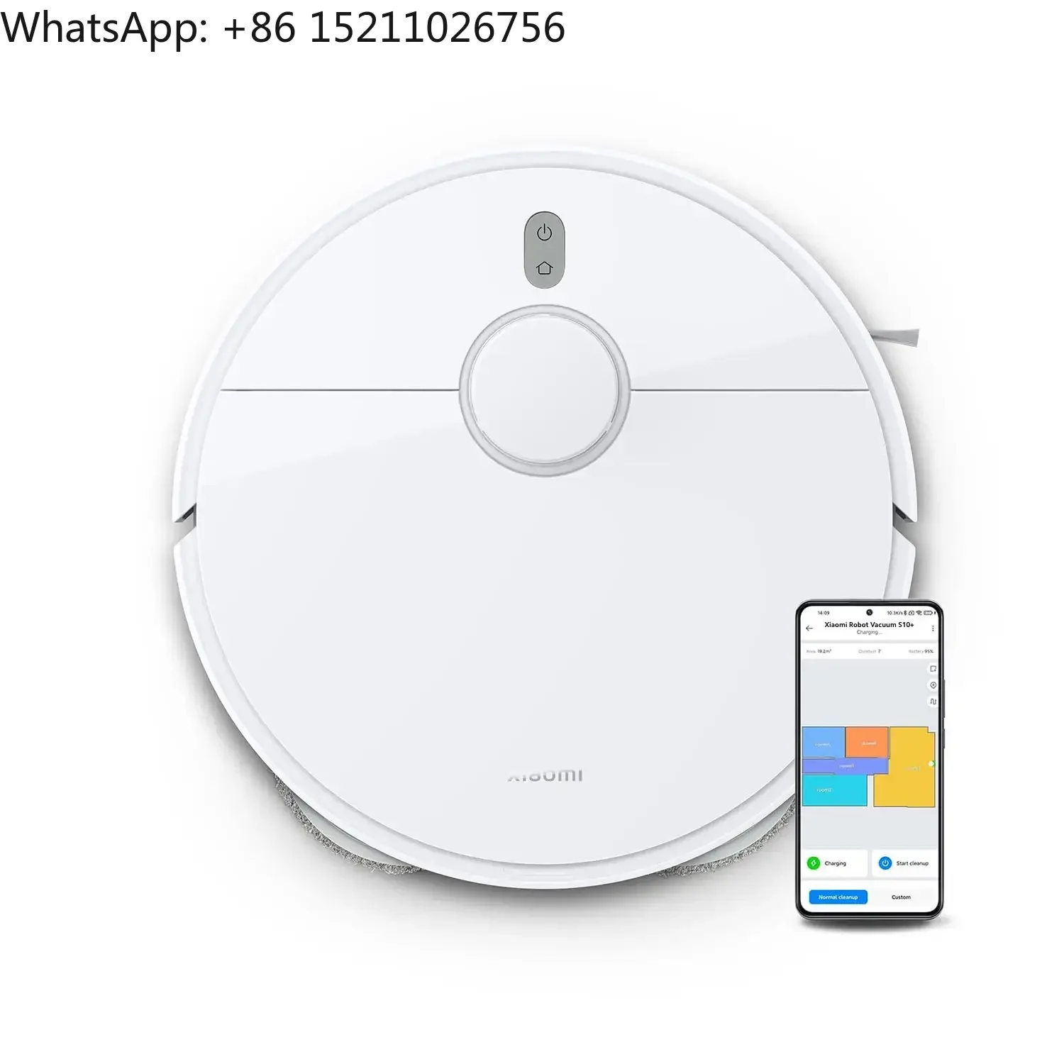 global  S10+ Robot Vacuum 4000Pa 3D obstacle avoidance supports customized cleaning mode smart vacuum cleaner