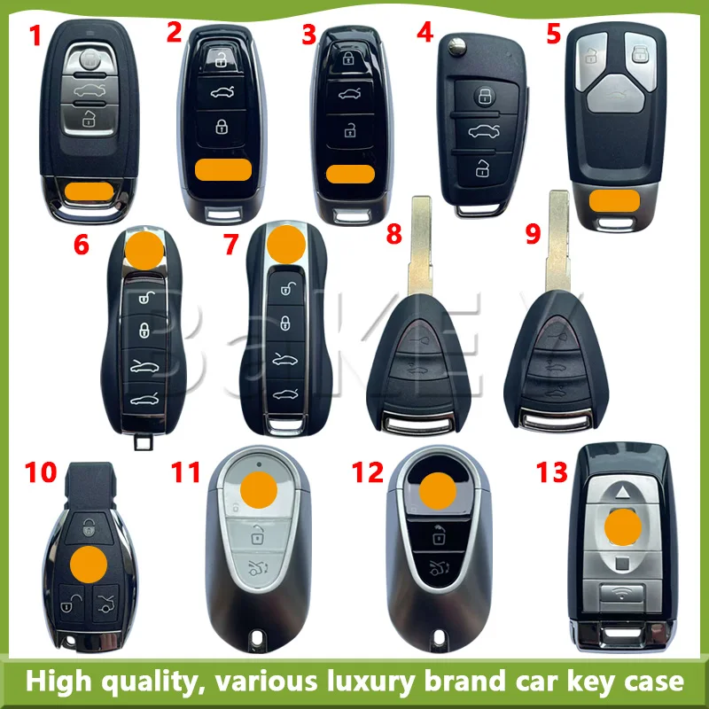 

Various High-Quality And Beautiful Luxury Brand Key Cases Shell with LLLLOOGOO