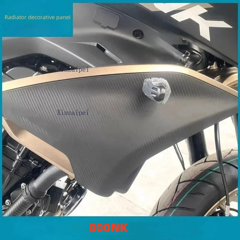 For CFMOTO 800NK NK800 CF800-7 Radiator Protective Panels Decorative Panel Shell Plastic Panel Cover Decorative Strips