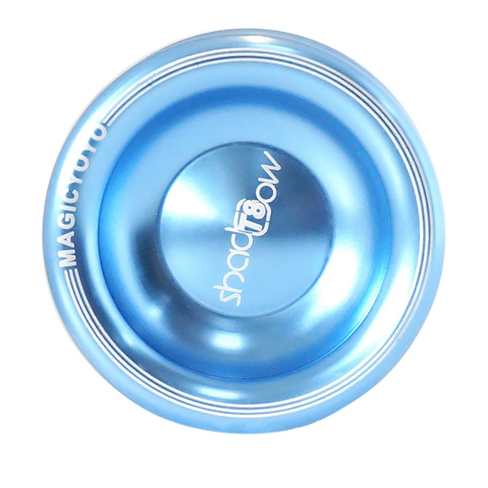 MAGICYOYO T8 Yoyo lega di alluminio metallo Yoyo professionale 8 Ball KK cuscinetto con stringa giocattoli per bambini Yoyo regalo di natale blu