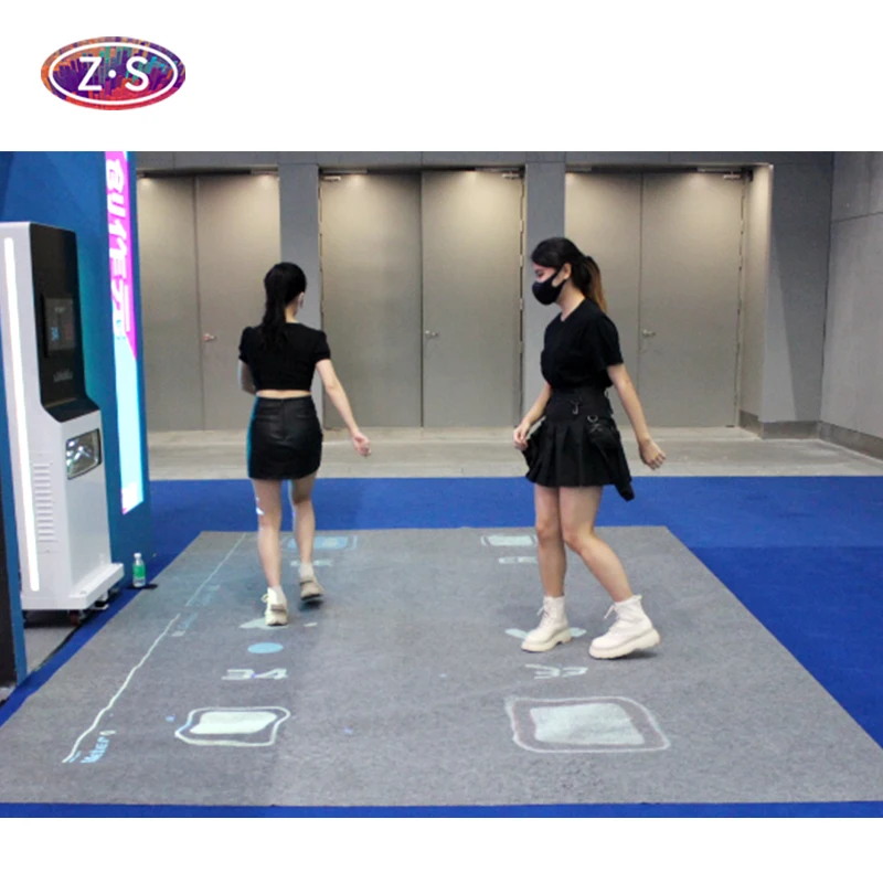 Factory Supply Interactive Floor Game Interactive Lighting Game Jumping Floor Active Floor Sports Projector for Gyms