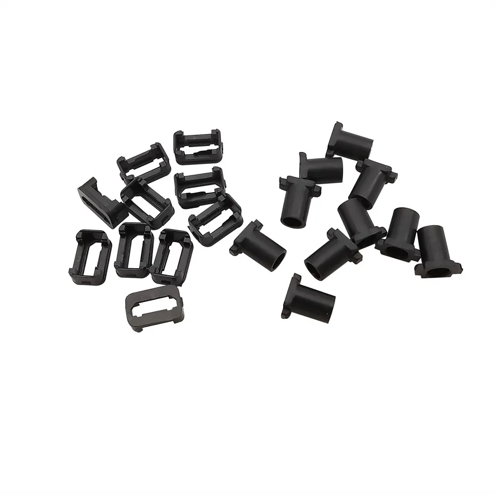 10 Buah 6Mm Micro USB 5 Pin Welding Type Male Plug Connector Charging Socket 4 In 1 HITAM