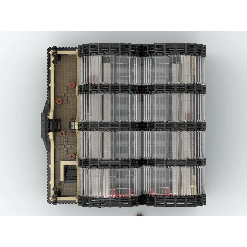 MOC-167905 Estação de Carga de Transporte de Carga Street View Modelo de Blocos de Construção • 2572 PartsMOC Criativo Meninos Crianças Brinquedos de Aniversário Presentes